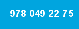 978 049 22 75 978 049 22 75